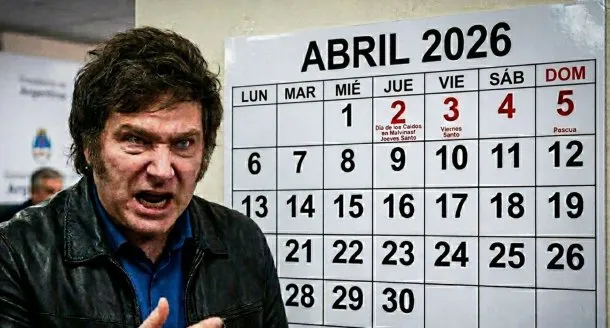 milei-calendario-feriados-abril